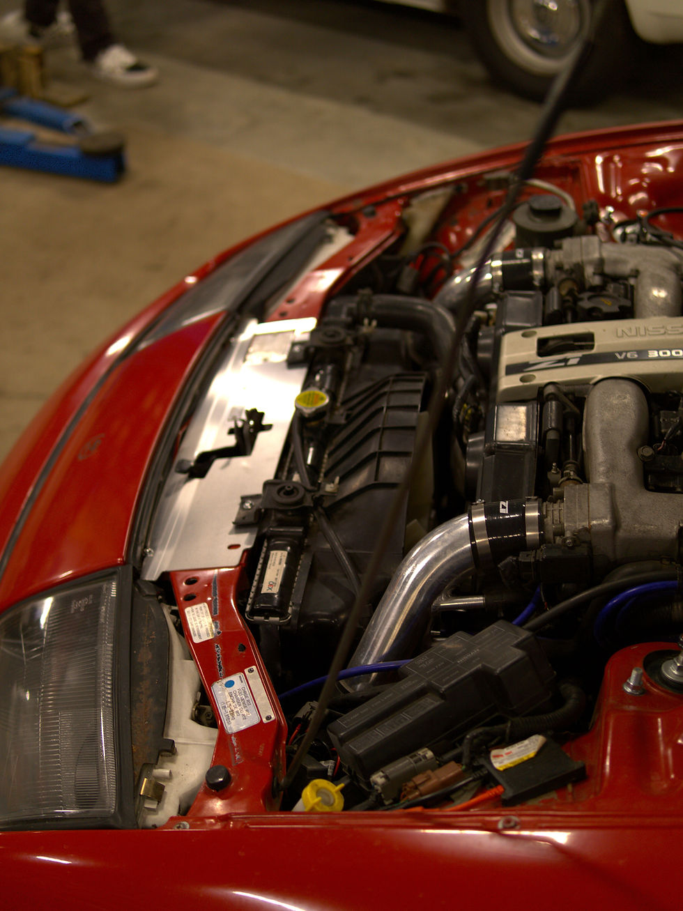Thumbnail: NISSAN Z32 300ZX AIR DIVERSION PANEL, COOLING AIR DUCT PANEL 3D SCAN AEROCUTT