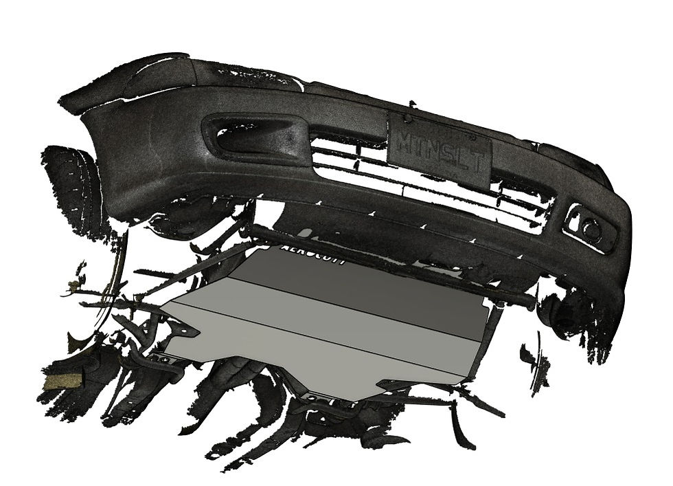 Thumbnail: HONDA CIVIC EG SKID PLATE 3D SCAN AEROCUTT