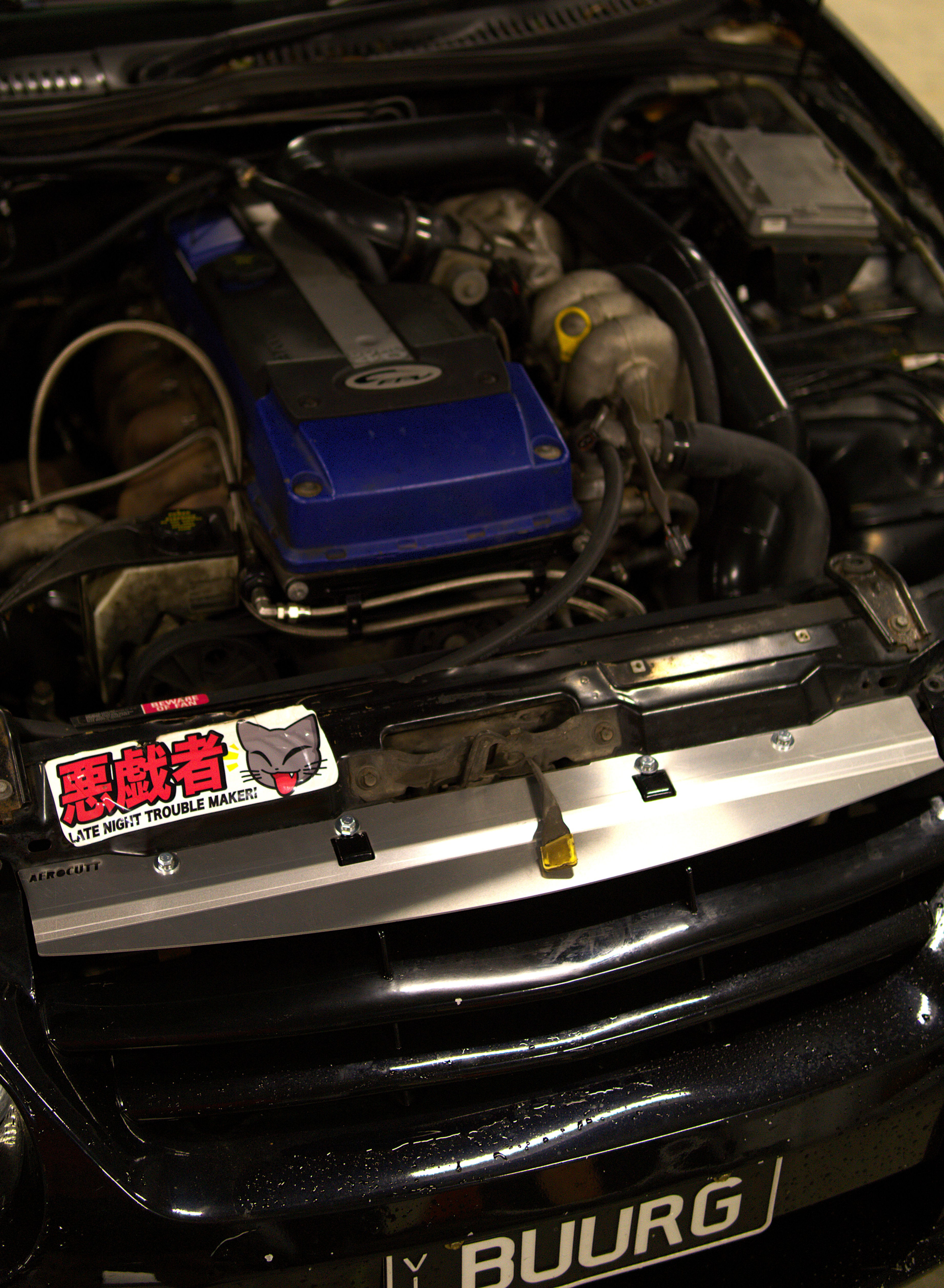 FORD AU FALCON COOLING PANEL ON CAR