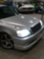 toyota crown jzs171 aerocutt garage cooling panel