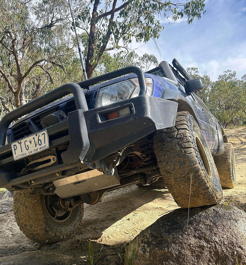 Thumbnail: GQ GU BASH PLATE 4WD ON CAR