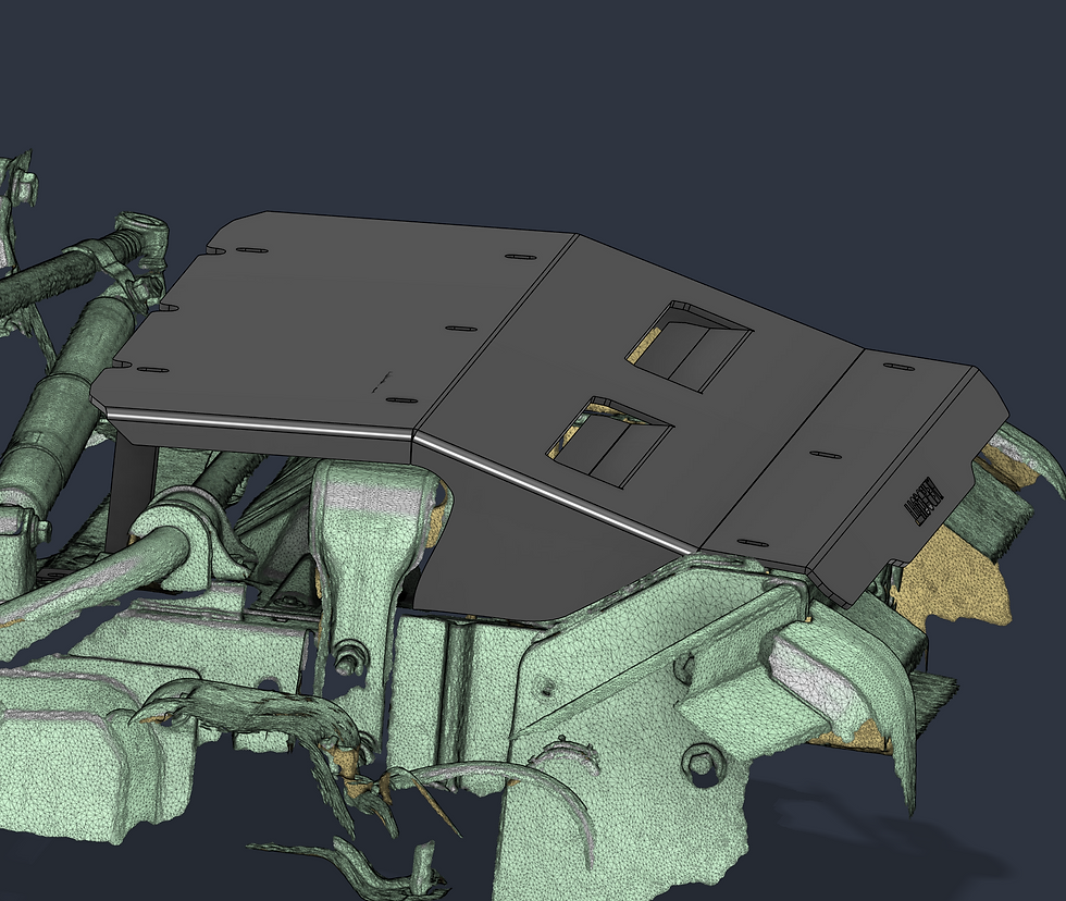 Thumbnail: Land Rover Discovery 2 D2 4X4 Underbody Protection Bash/Skid Plate