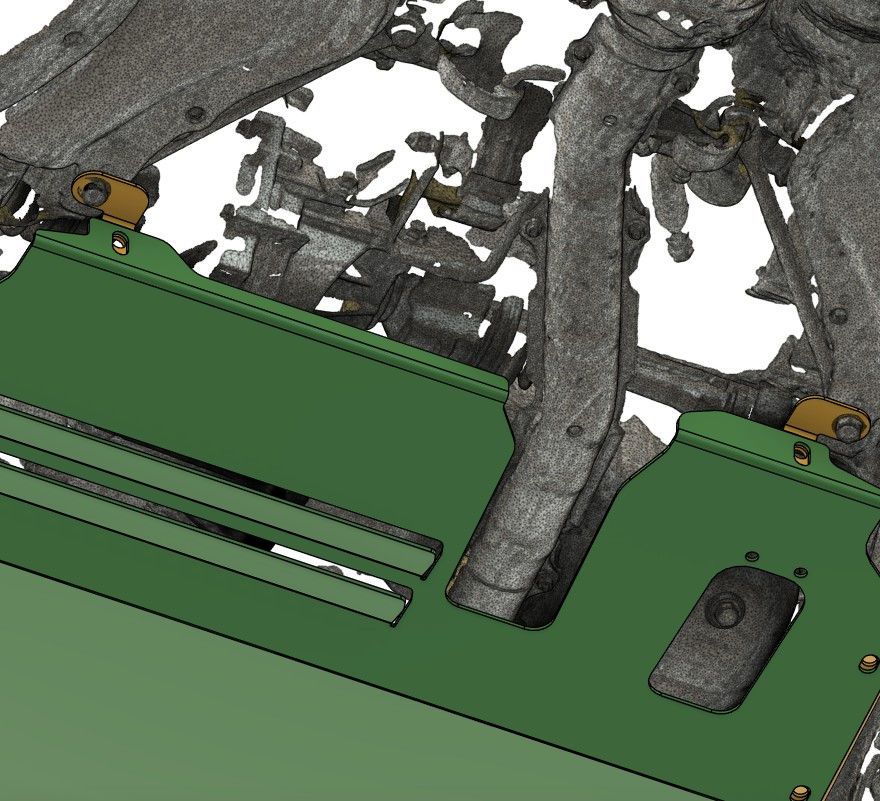 toyota starlet ep91 skid plate set