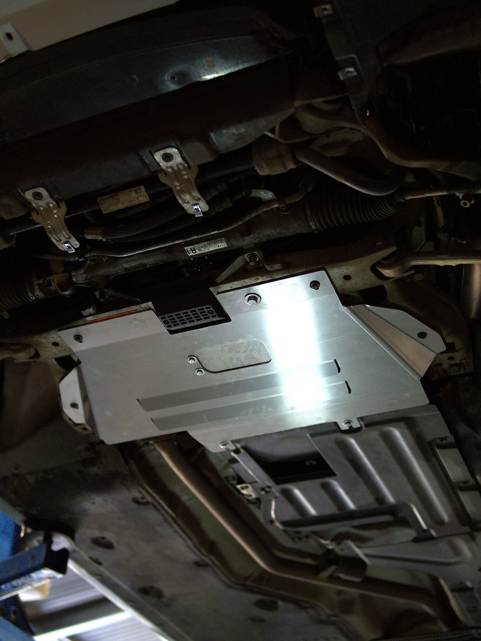 Thumbnail: e87 skid plate underbody protection rear plate aerocutt