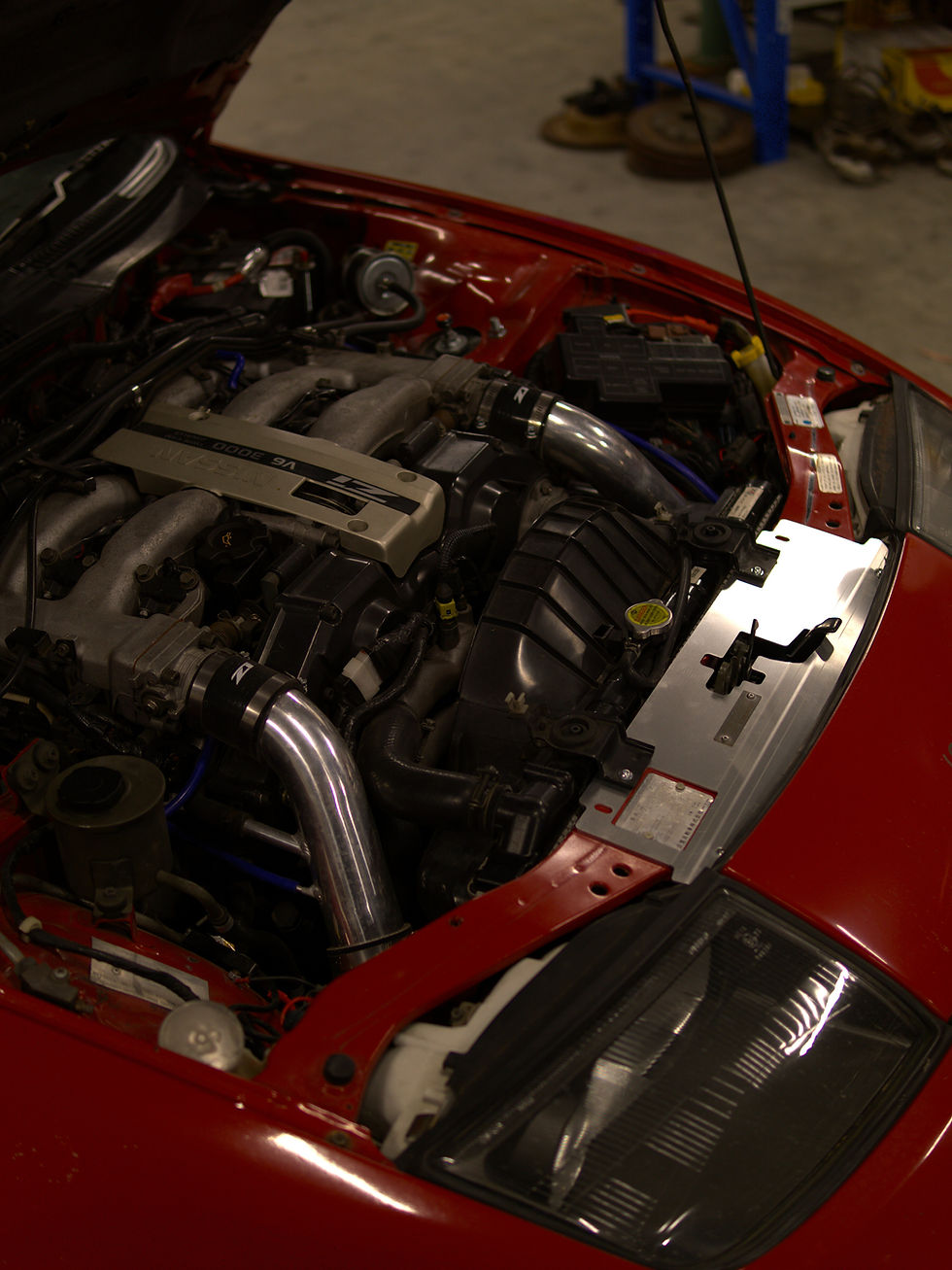 Thumbnail: NISSAN Z32 300ZX AIR DIVERSION PANEL, COOLING AIR DUCT PANEL 3D SCAN AEROCUTT