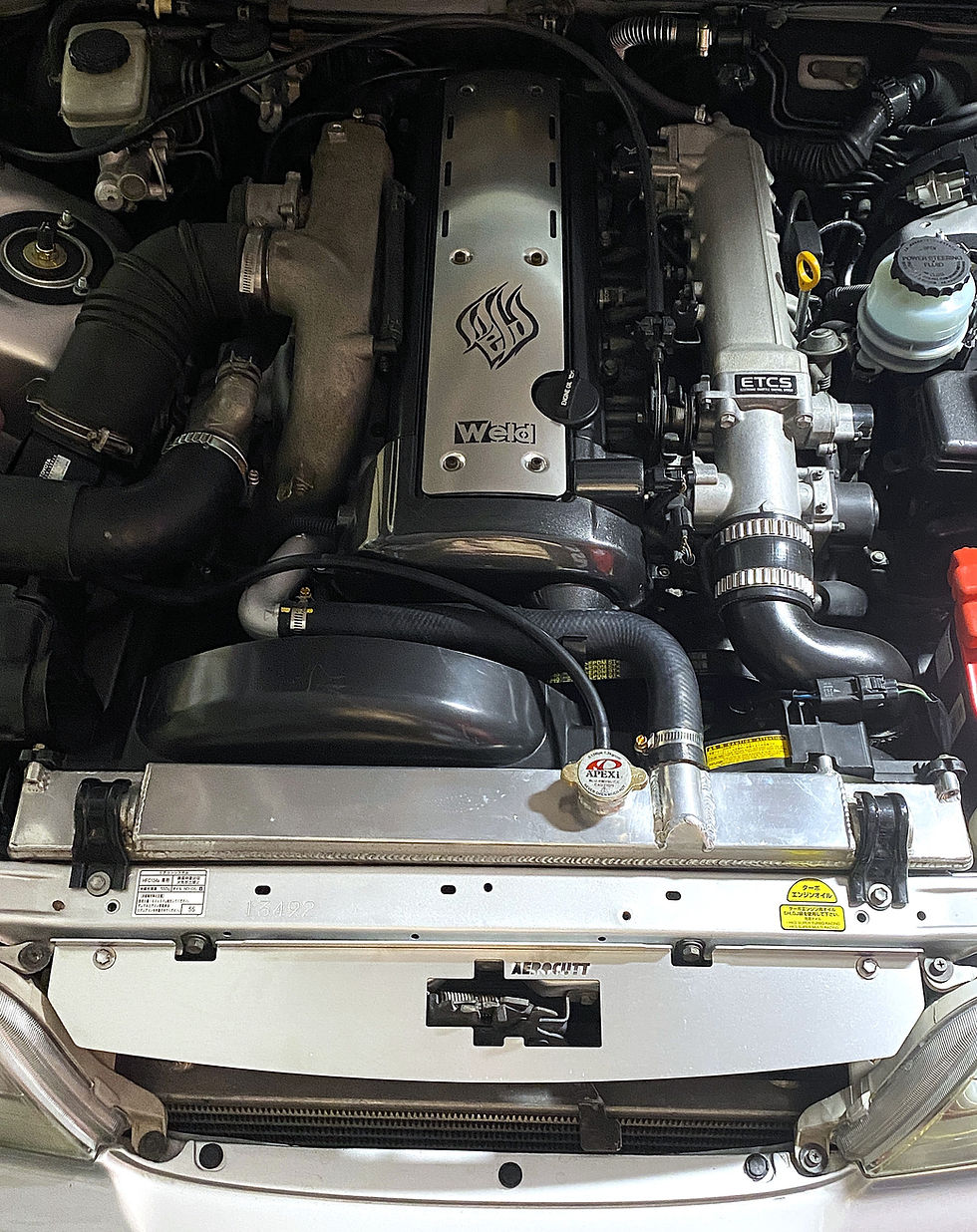 Thumbnail: JZX100 MARK ii COOLING PANEL TOP VIEW