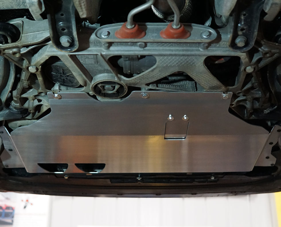 Thumbnail: Vokswagen Golf Mk8 Underside With Aerocutt Aluminium Undertray Fitted