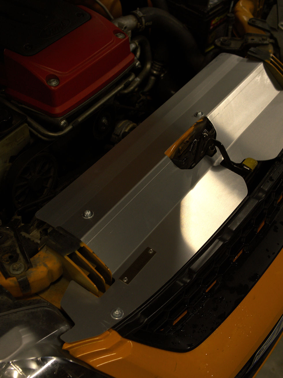 Thumbnail: Ford Falcon FG Radiator Cooling Panel/Air Diversion Plate, fg cooling guide, ford falcon fg cooling air , fg radiator panel