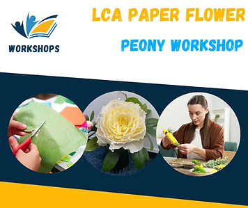 LCA Paper Flower Workshop