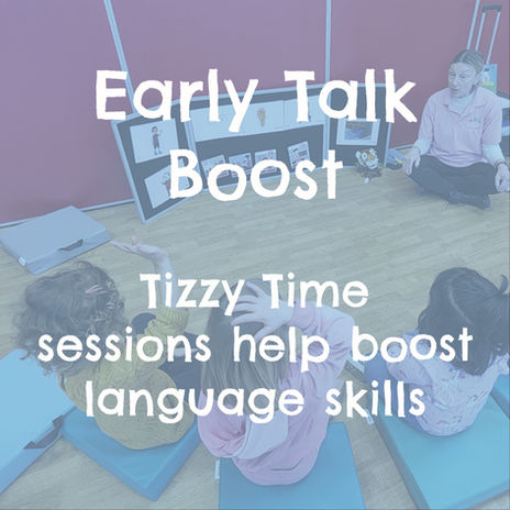Child joining a small-group language and communication session in the pre-school classroom.