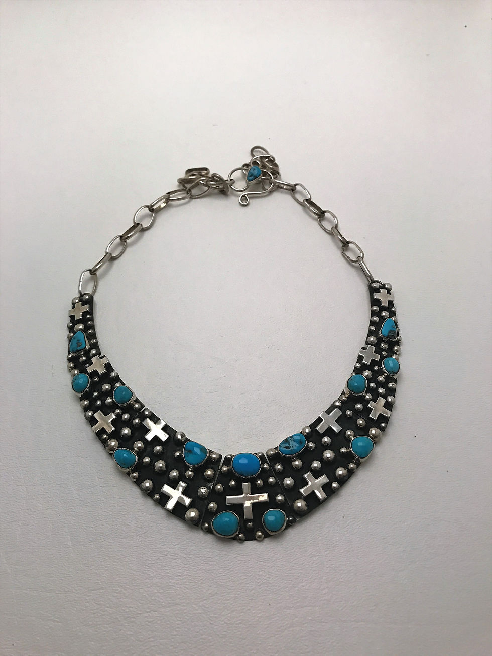 Thumbnail: Turquoise Cross Necklace