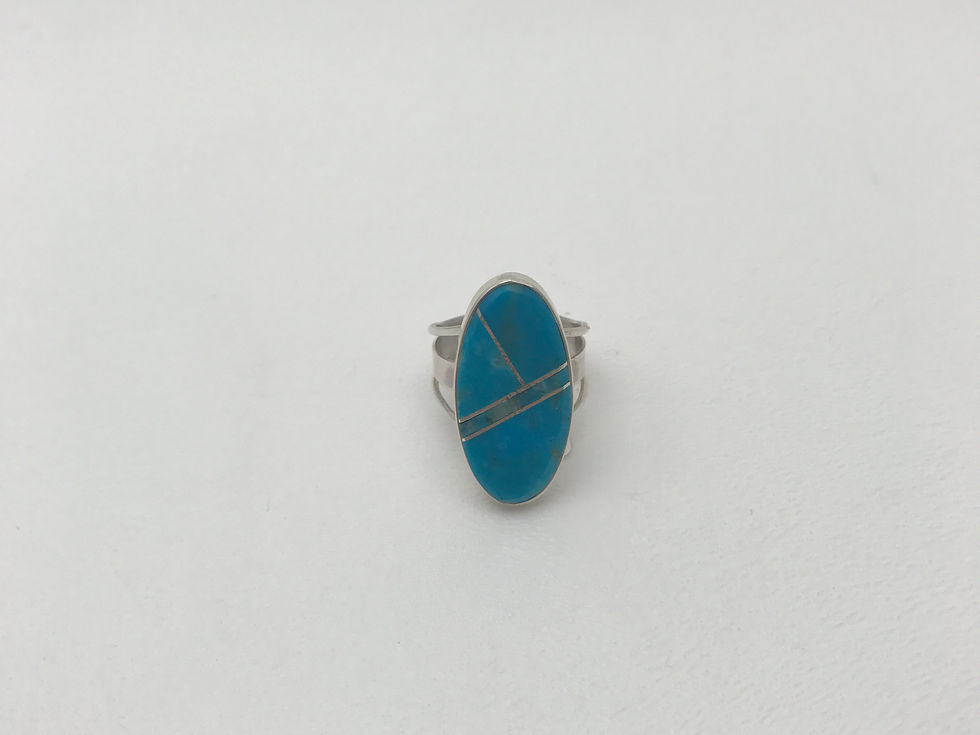 Navajo Kingman Turquoise Ring