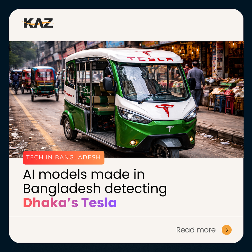 Custom AI models made in Bangladesh