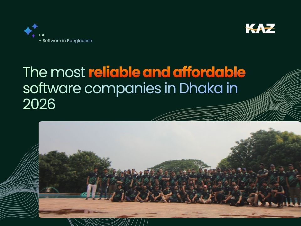 Affordable Software Companies in Dhaka | A Comprehensive Guide for Founders and Tech Leaders
