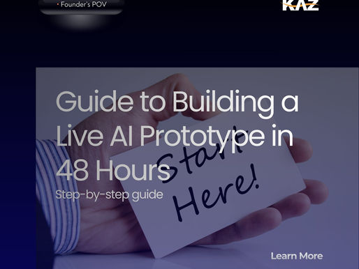 How to Build a Prototype Over the Weekend: Step-by-Step Guide
