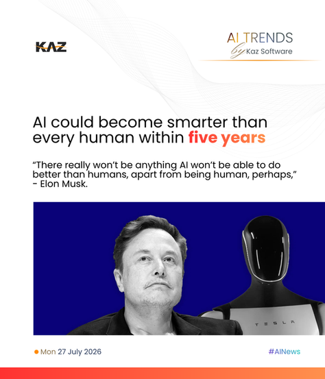 AI could become smarter than every human within five years. Are we ready?