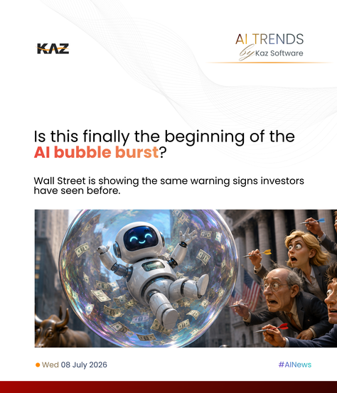 Is the AI stock market bubble about to burst?