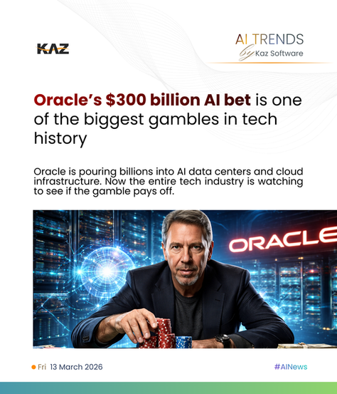 Oracle’s $300 billion AI bet: Can the legacy tech giant win the AI infrastructure race?