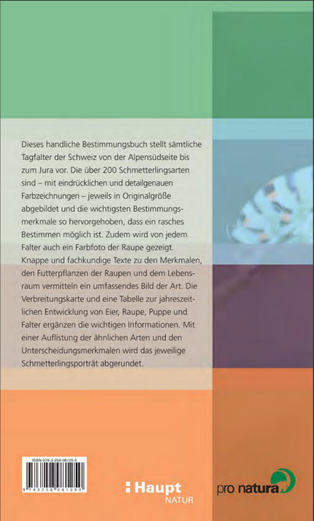 Miniaturbild: Buch Schmetterlinge - Tagfalter der Schweiz