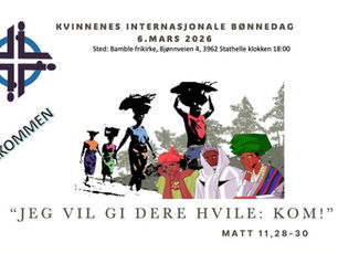 Kvinnenes internasjonale bønnedag 6.3