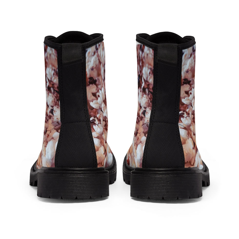 Miniatura: La Casa Iluminada Popcorn Men's Canvas Boots