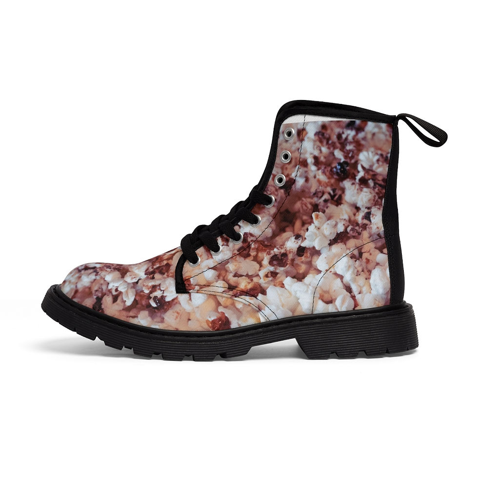 Miniatura: La Casa Iluminada Popcorn Men's Canvas Boots