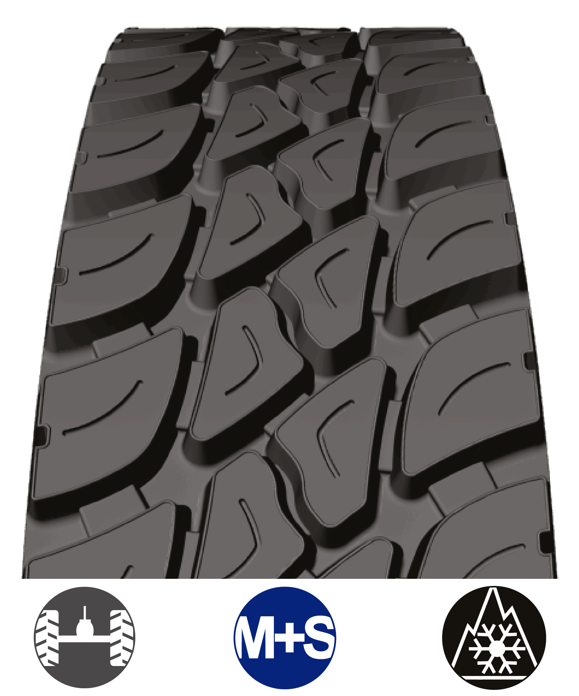 LDT On off the road Tire Retreading Treads  Europe