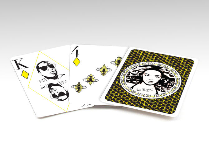 Beyonce Bicycle Cards