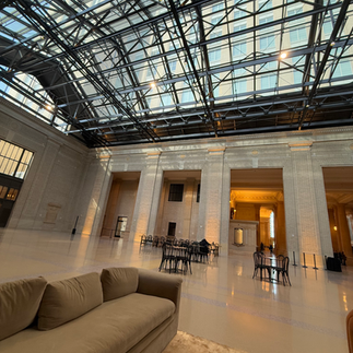 An interior shot of Michigan Central