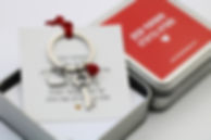 מפתח קטן תודה גדולה ומלא אהבה