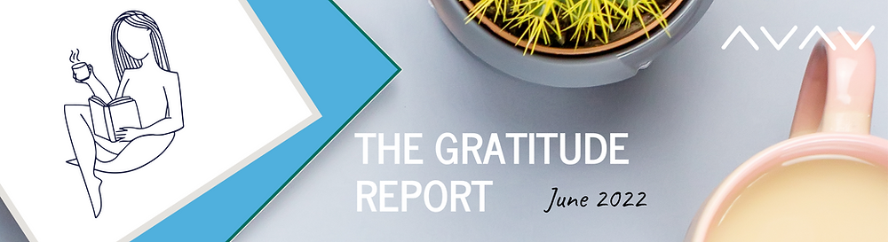 Sam Curtis Coaching - The Gratitude Report - June