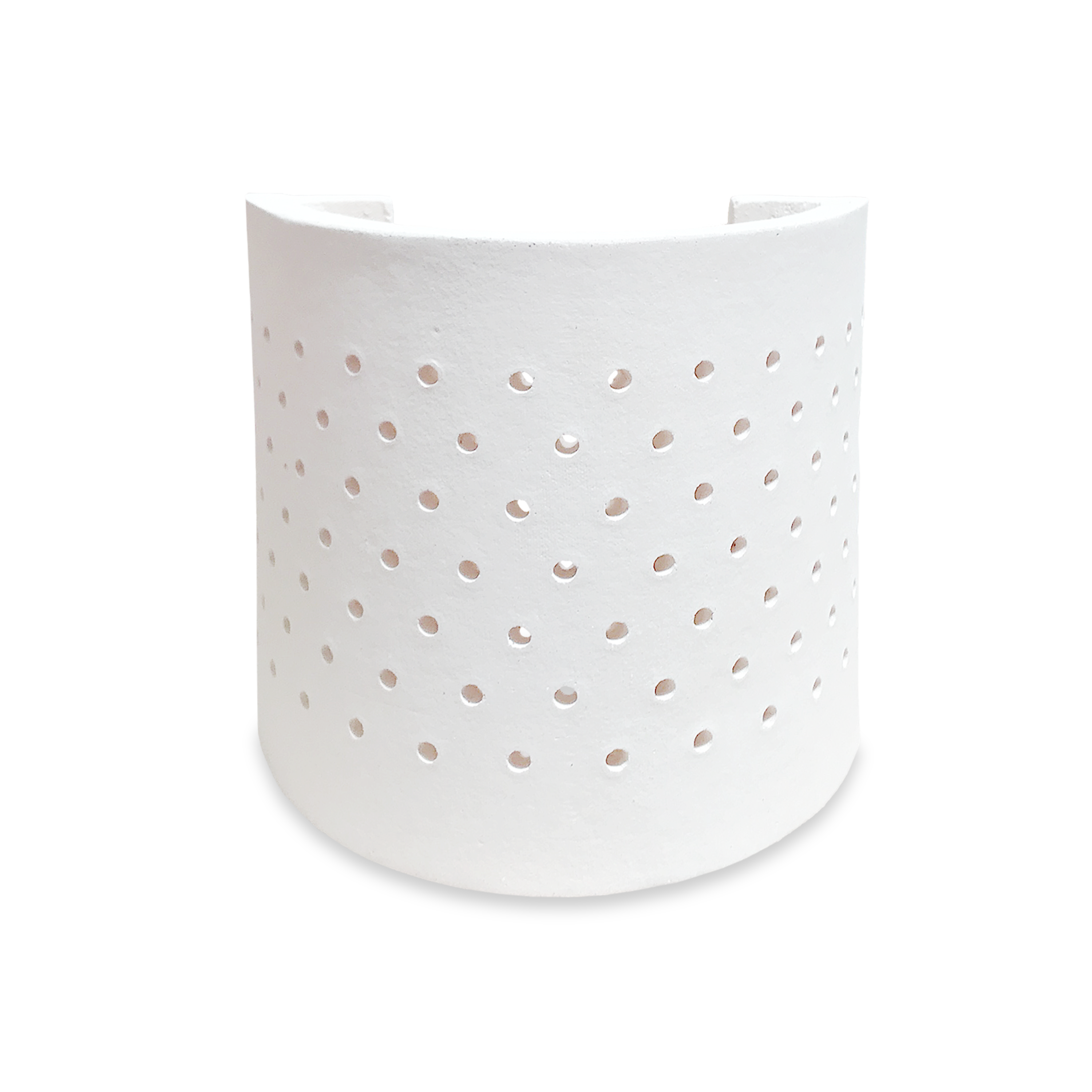 arbotante minimalista de cerámica