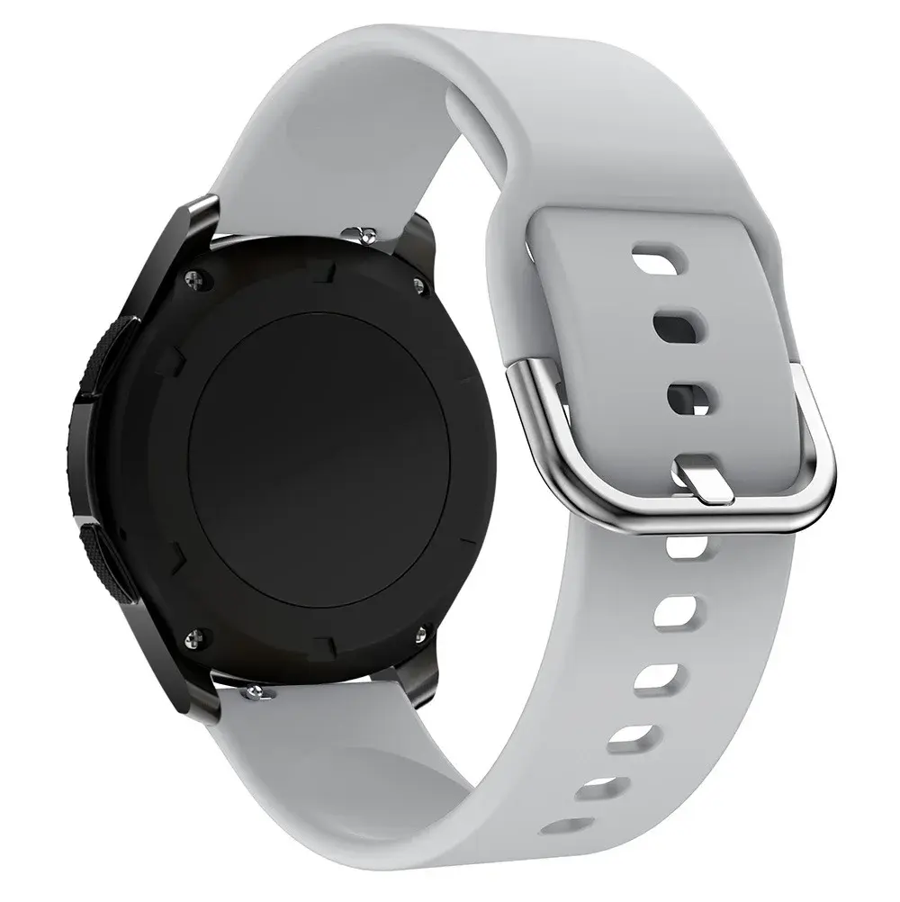 Pulseira de Silicone 20 mm / 22 mm para Smartwatch