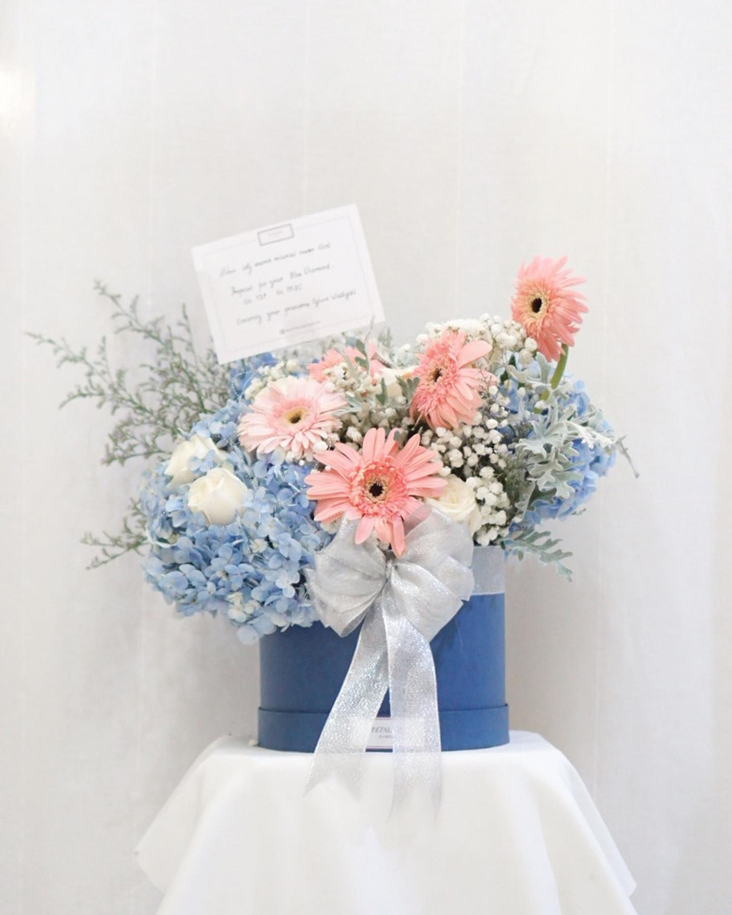 Lovelies Hydrangea in Large Bloombox