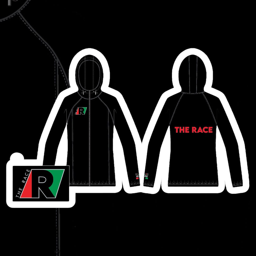 The Race Endures Windbreaker Black/Black