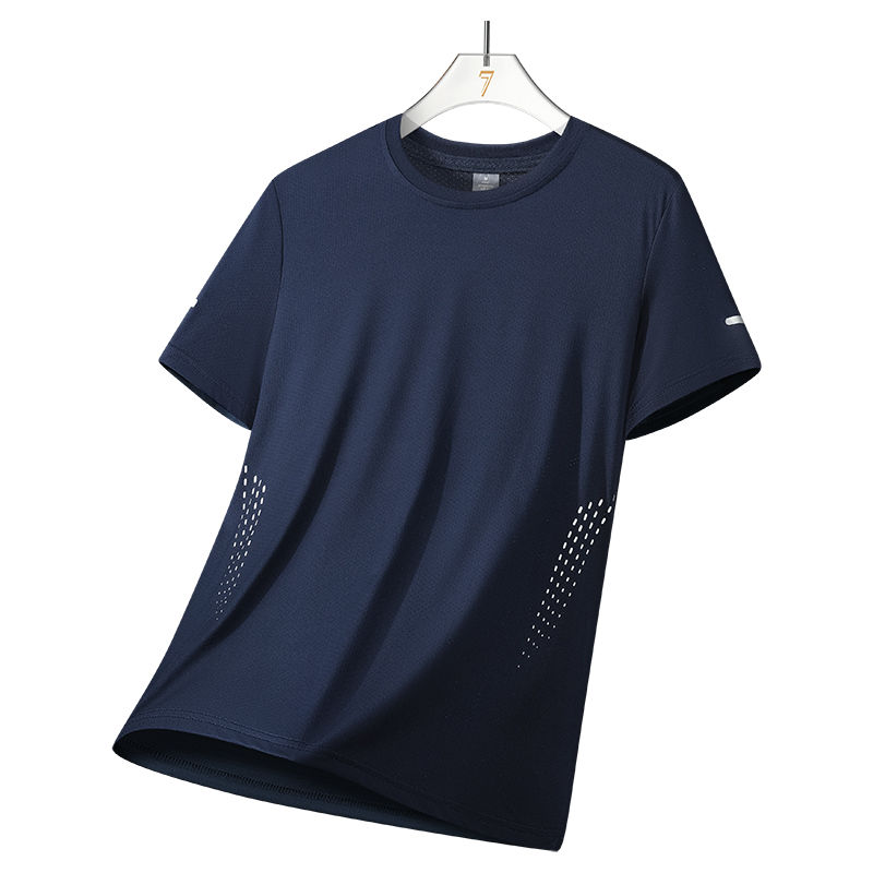 Camiseta Masculina de Secagem Rápida Respirável Para Treinos