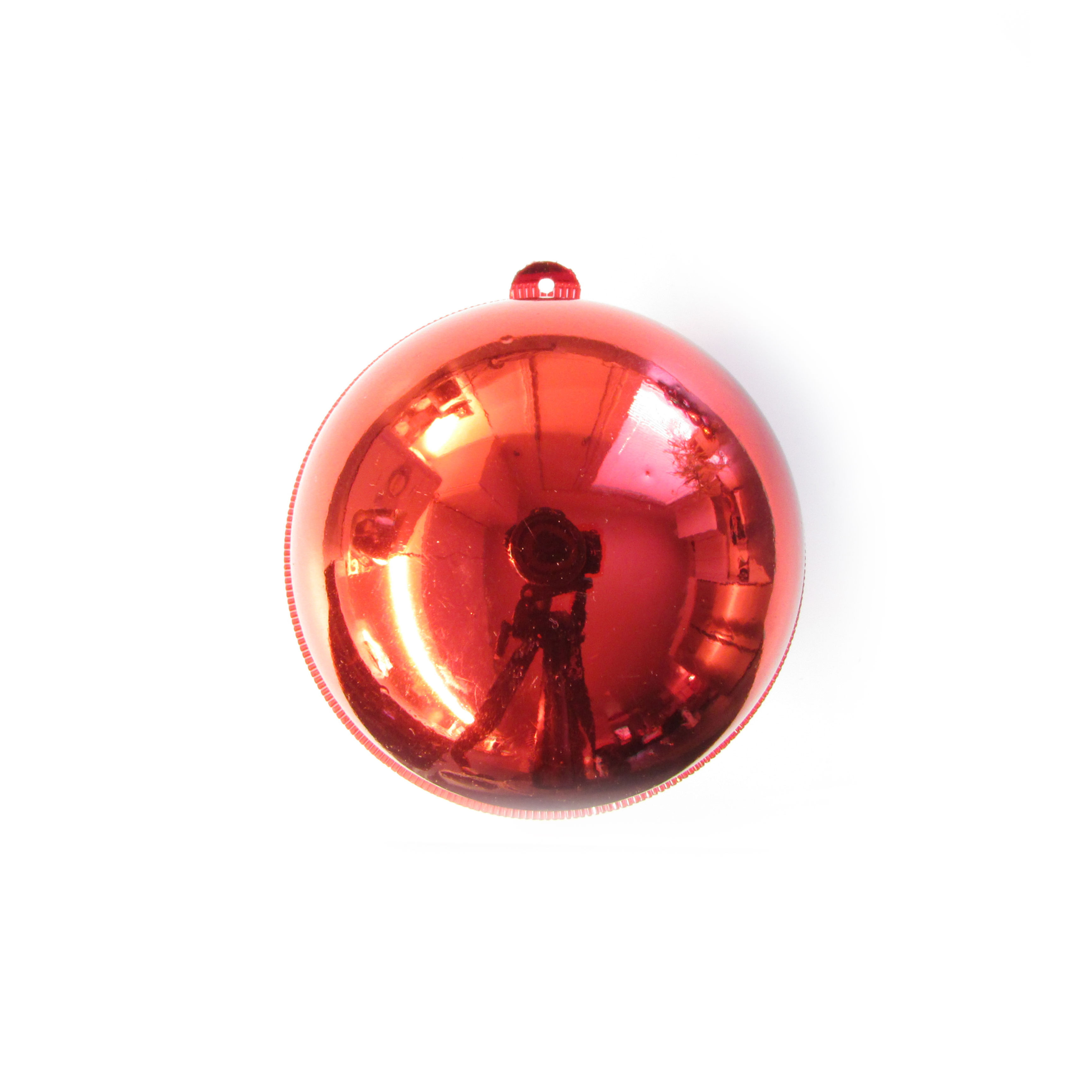 Saumapallo, punainen. Joulupallo 30mm