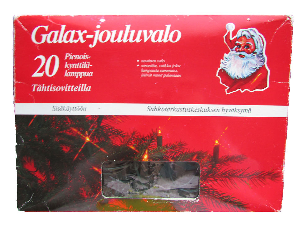 Alkuperäinen joulukuusen valosarja Galax