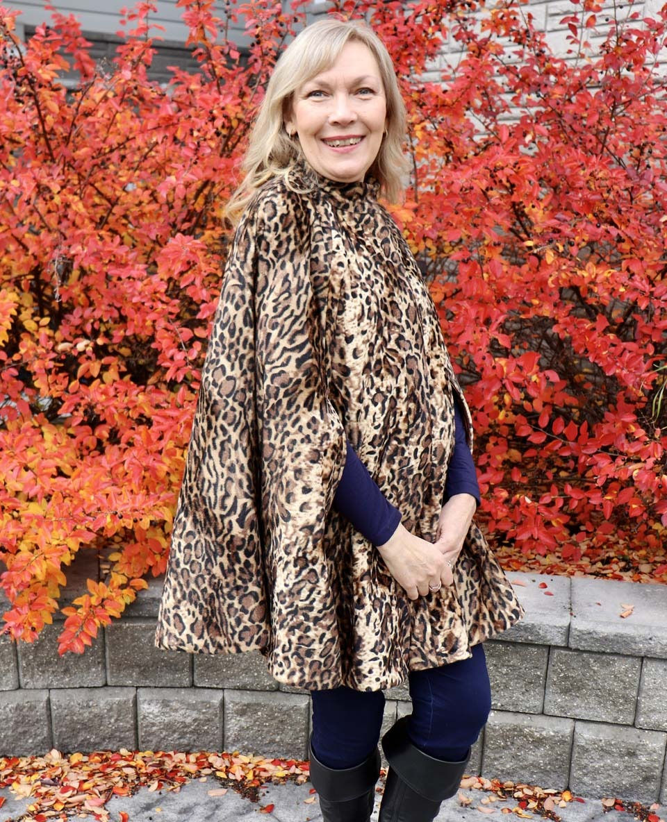 Thumbnail: Emma Cape - Leopard Print