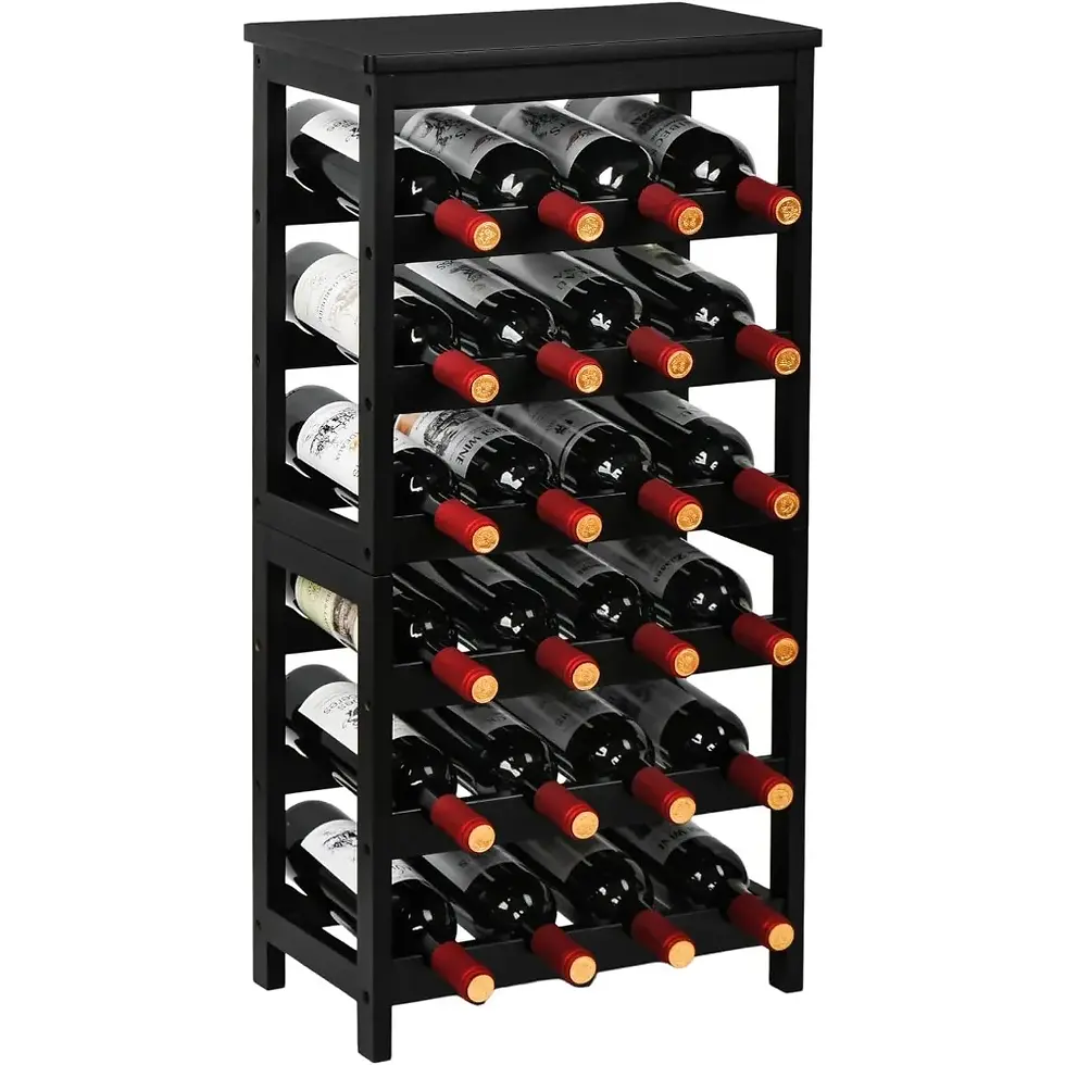 Thumbnail: 6-Tier Display Wine Storage Rack