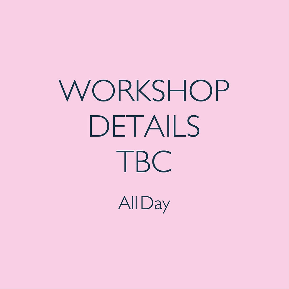 PRINT STITCH STAMP WORKSHOP - details tbc 