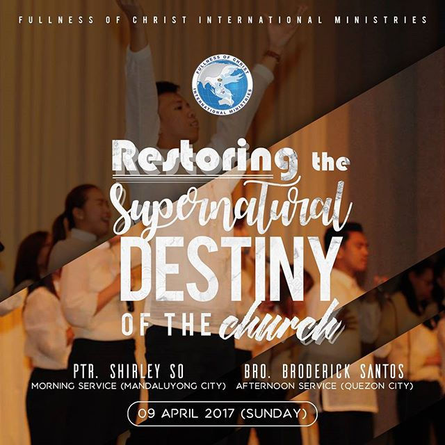 Restoring the Supernatural Destiny of the Church