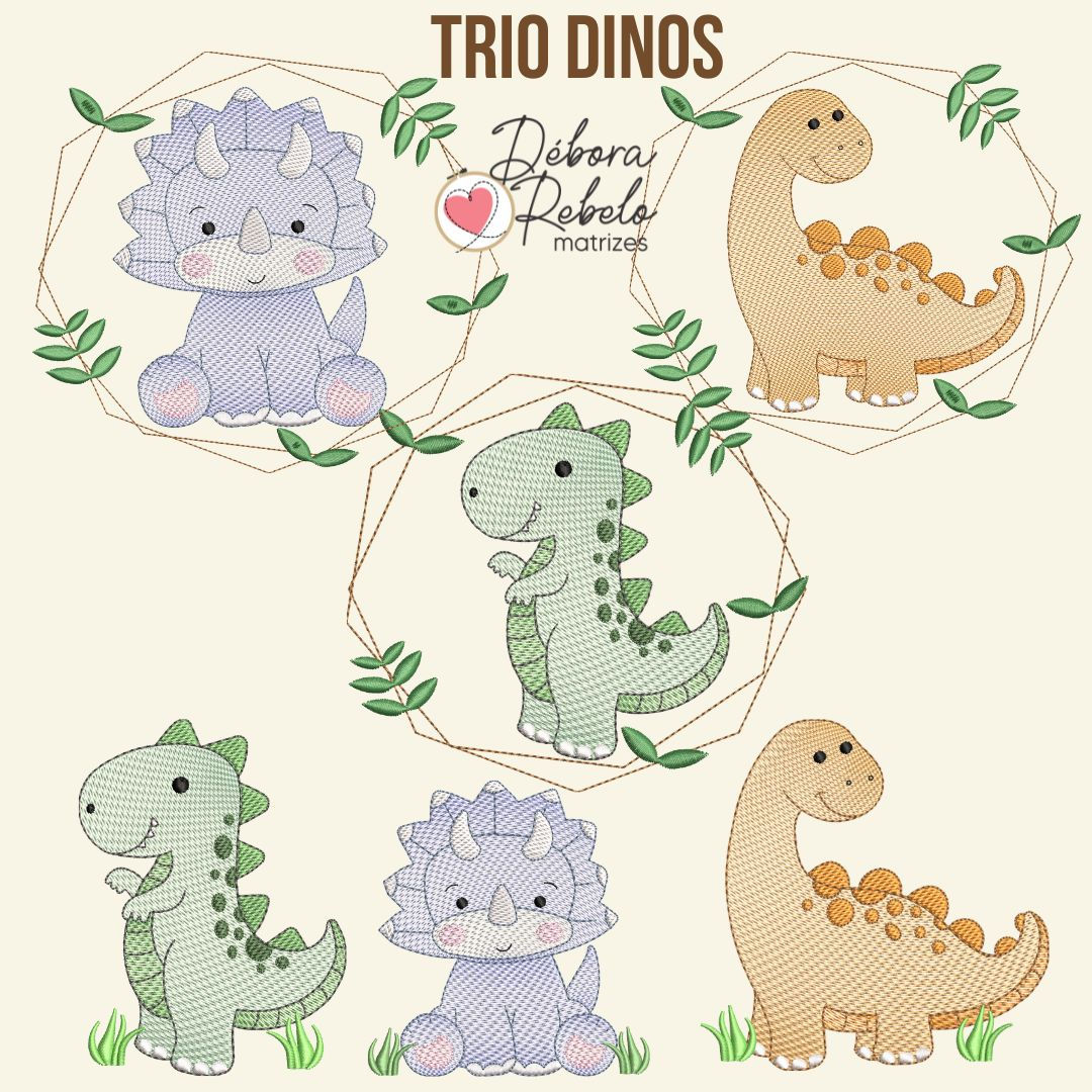 Trio Dinos
