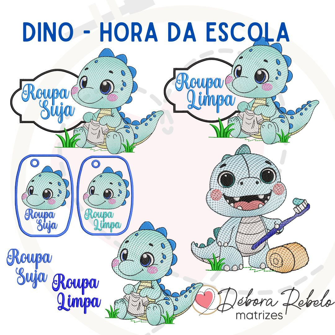 Coleção Dinos - Hora da Escola
