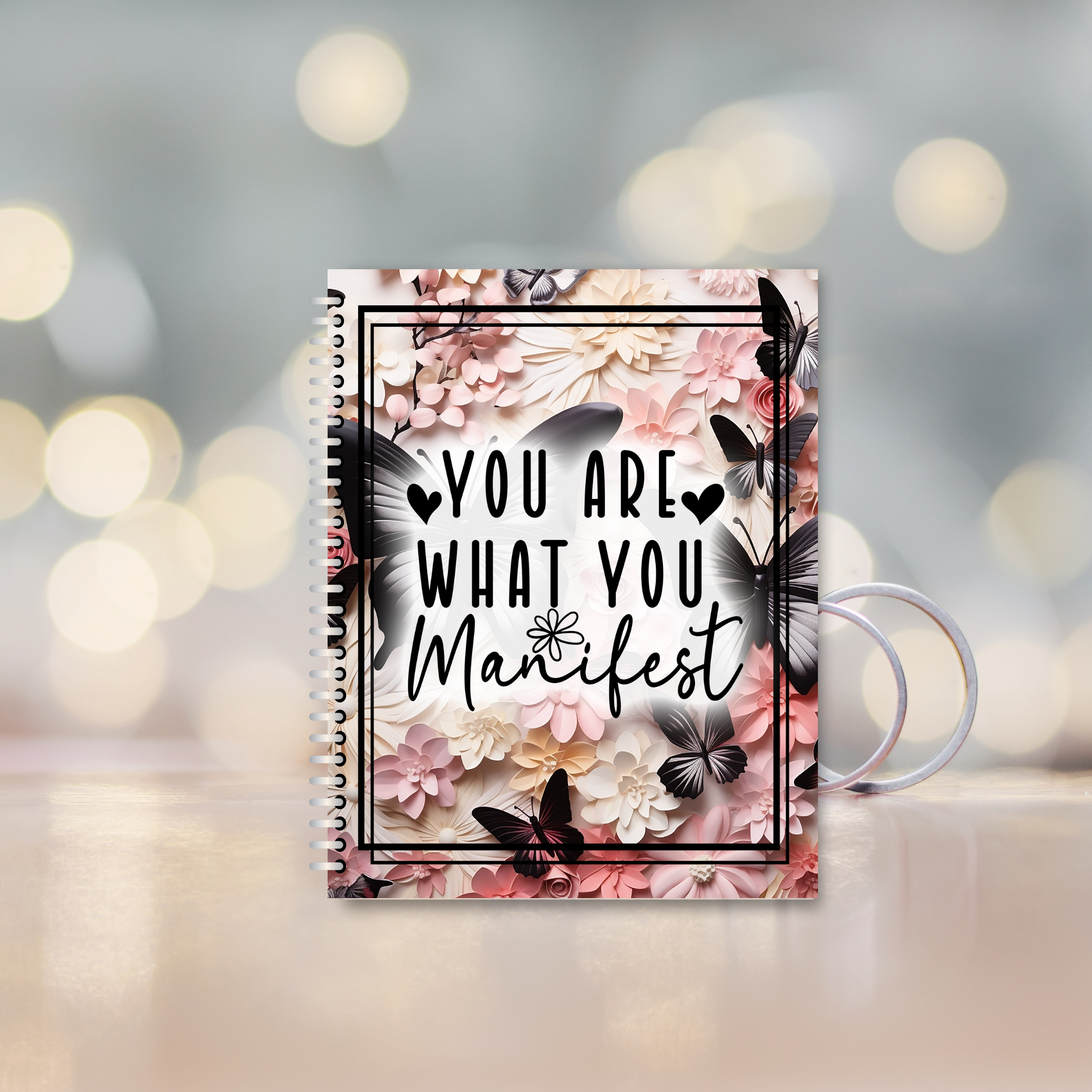 You Are What You Manifest – Faith-Inspired Manifestation Notebook