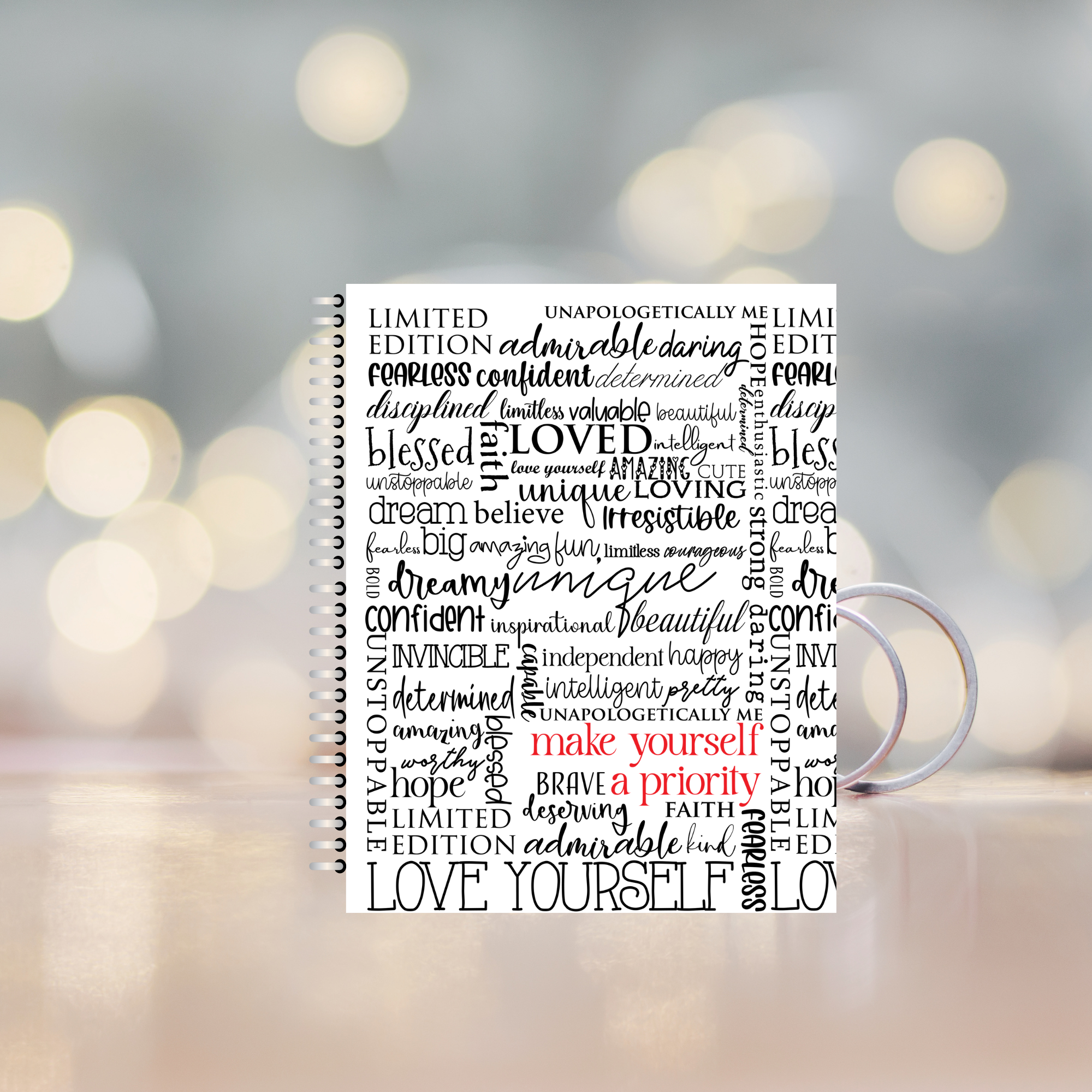 Make Yourself a Priority notebook 