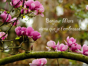 Bonjour Mars, viens que je t'embrasse