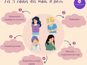 Les 5 causes des maladies hivernales