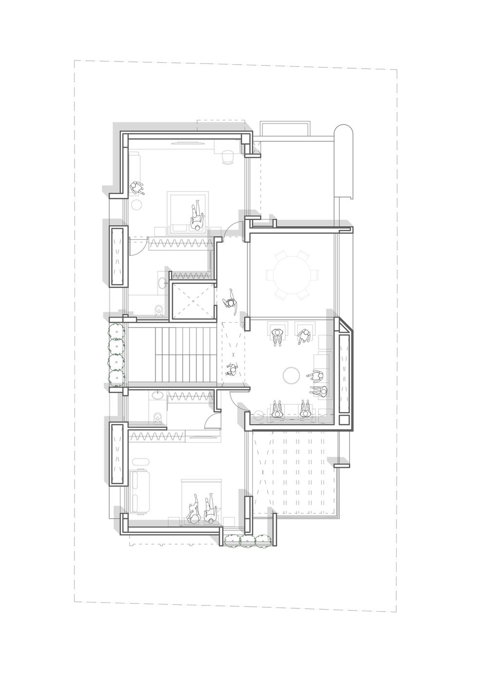 Second floor plan