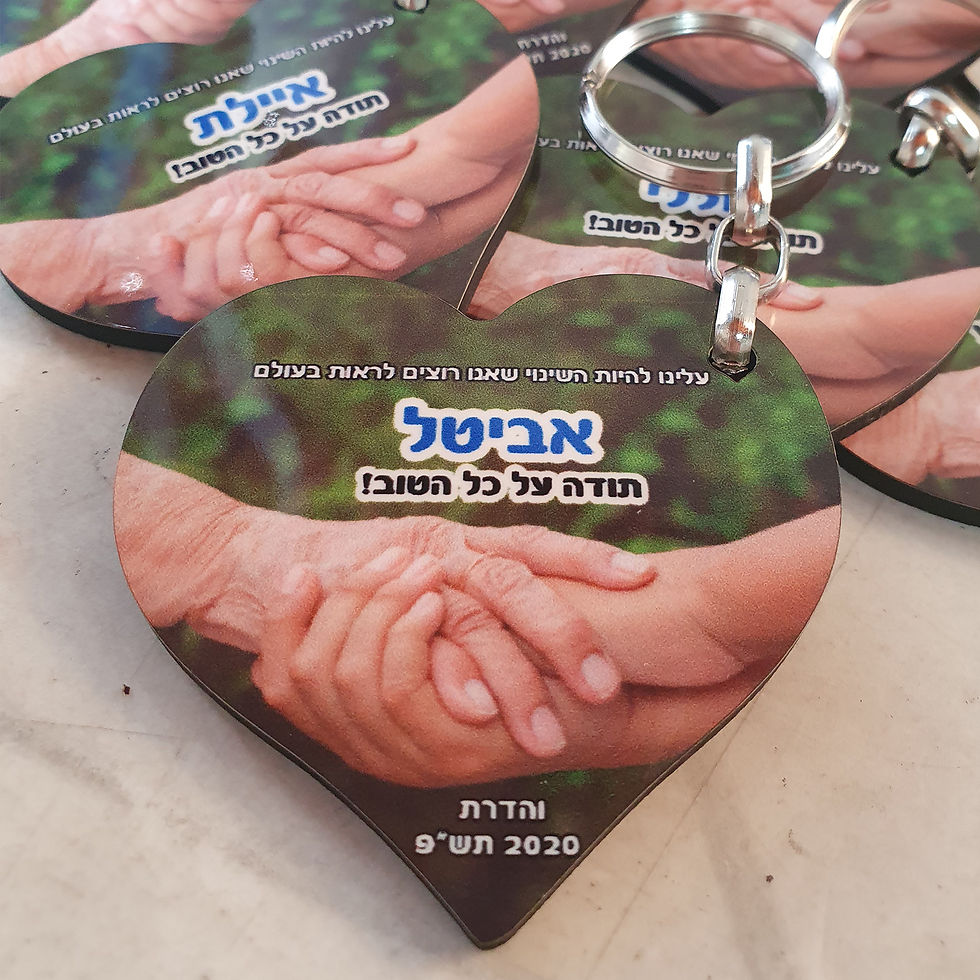 תמונה ממוזערת: מחזיק מפתחות עץ